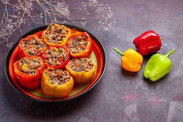 Healthy Quinoa Stuffed Bell Peppers That Are Perfect for Weight Loss